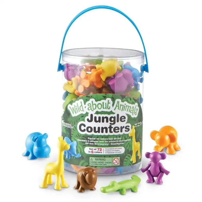 Животни от джунглата броилки Learning Resources, LER 3361