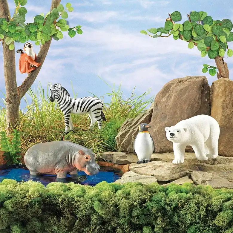 JUMBO Животни от зоопарка Learning Resources ,LER 0788