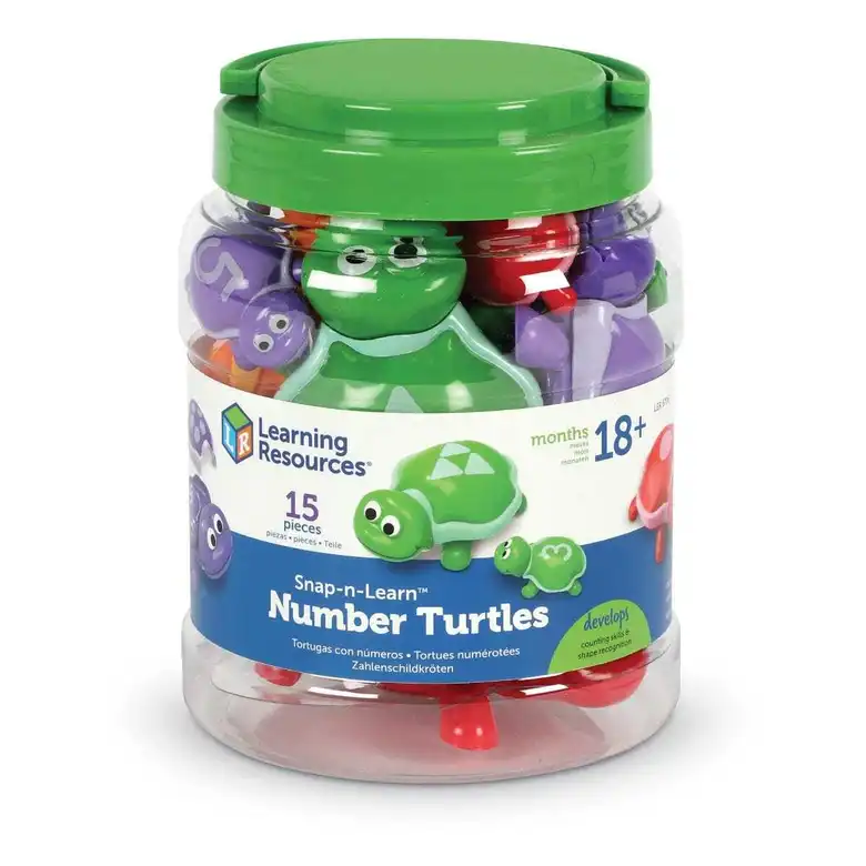 Фигурки за броене костенурки Learning Resources, LER 6706