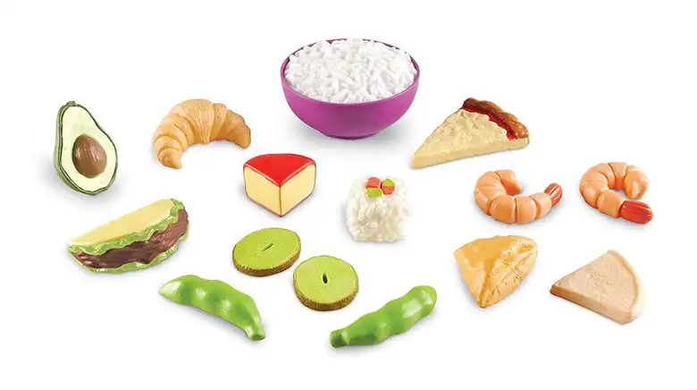 Комплект мултикултурна храна -кълнове Learning Resources,LER 7712