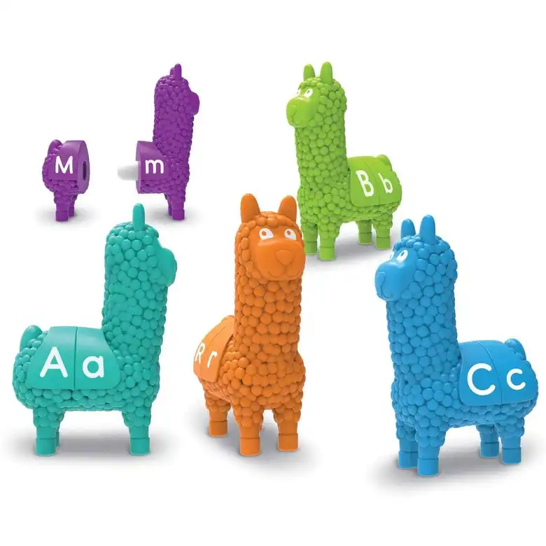 Детски комплект лами с букви,Learning Resources,LER 6713