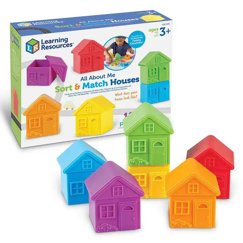 Комплект за сортиране къщи,Learning Resources,LER 3370