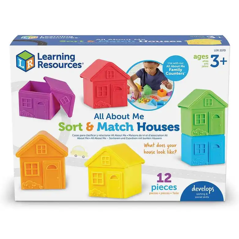 Комплект за сортиране къщи,Learning Resources,LER 3370