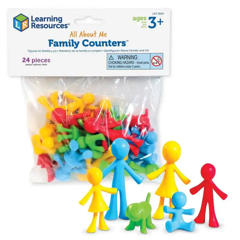 Моето семейство - Броилки 24 бр, Learning Resources, LER 3660