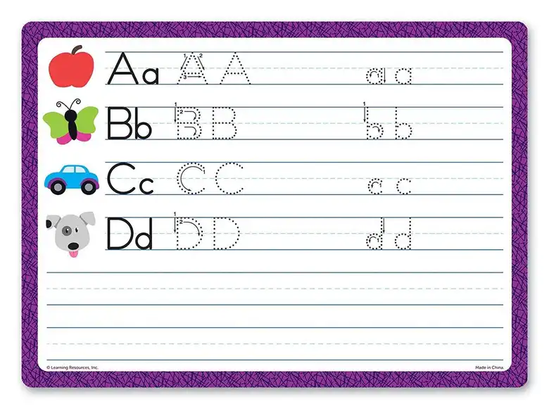 Образователни карти за писане, Learning Resources, LER 8599