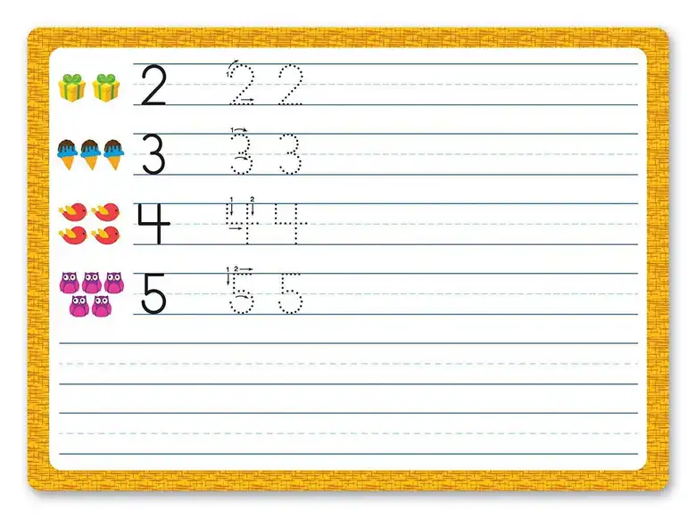 Образователни карти за писане, Learning Resources, LER 8599