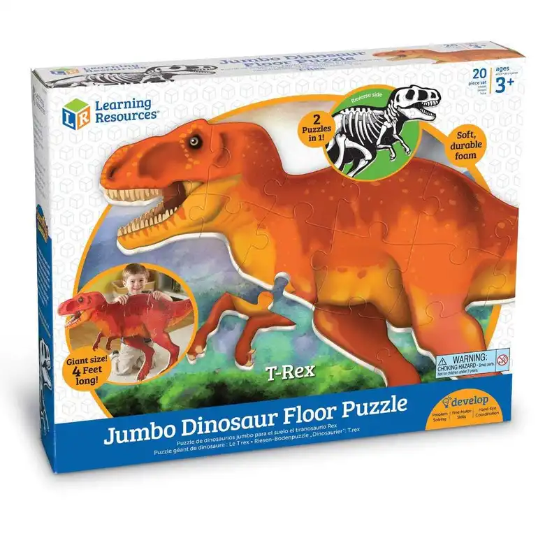 Пъзел за под Динозавър,Learning Resources,LER 2389