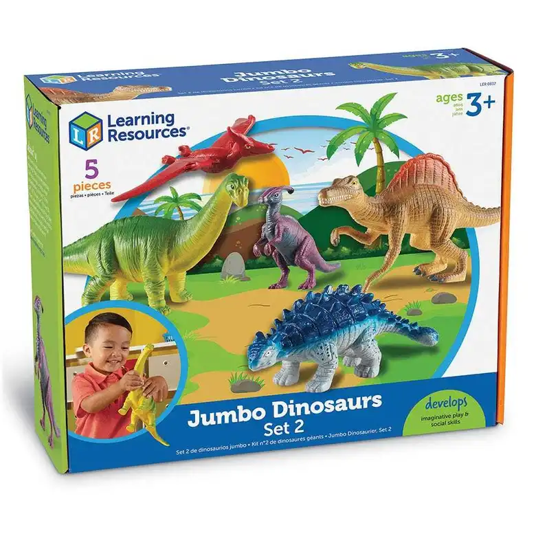 Комплект Jumbo динозаври,Learning Resources,LER 0837