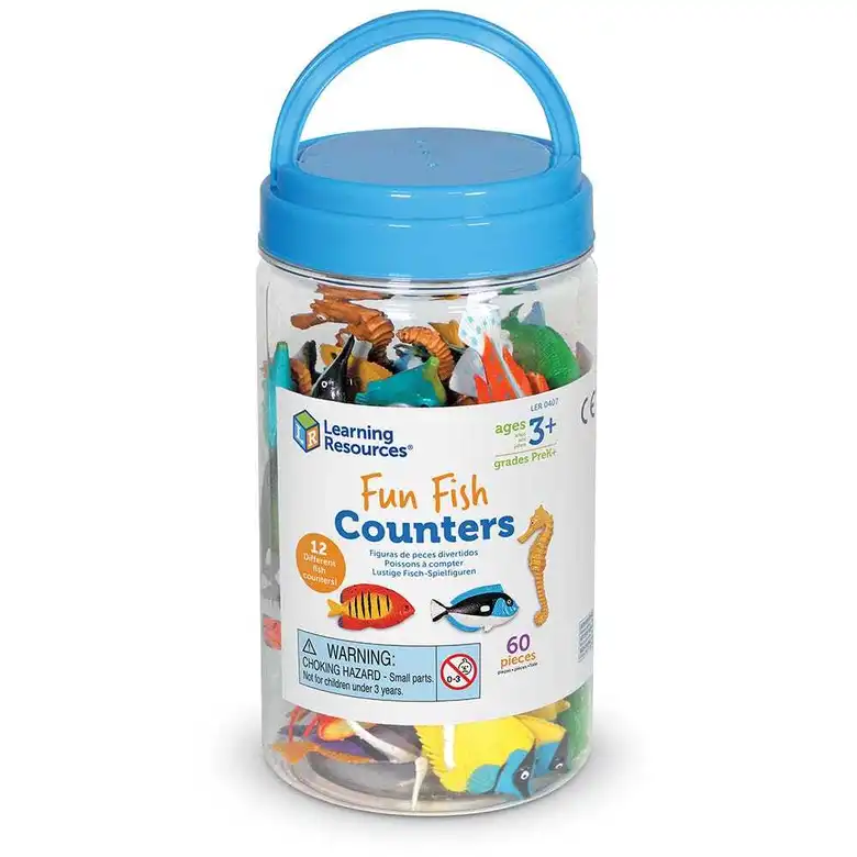 Броилки риби-60 бр., Learning Resources, LER 0407
