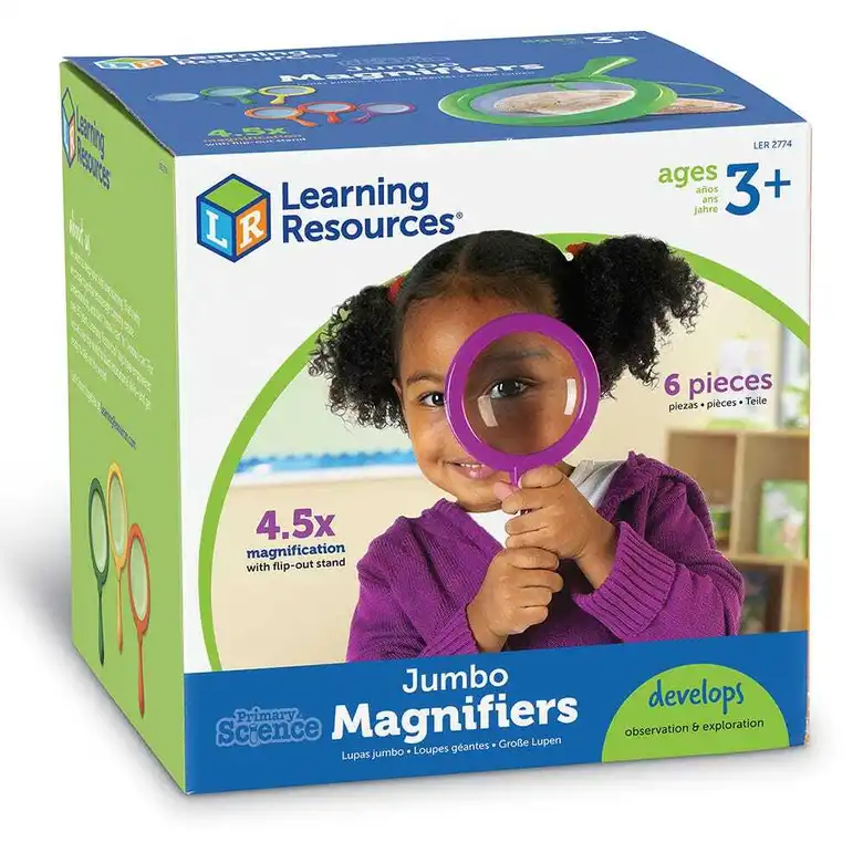  Лупа JUMBO 1 бр., Learning Resources, LER 2774