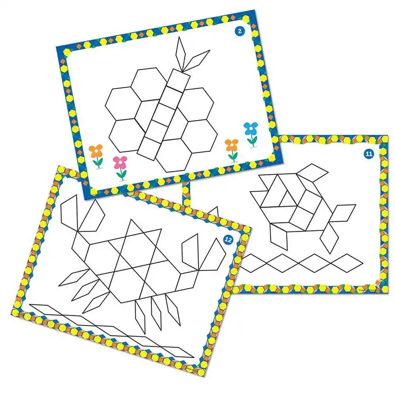 Творчески комплект шаблони,Learning Resources,LER 6133