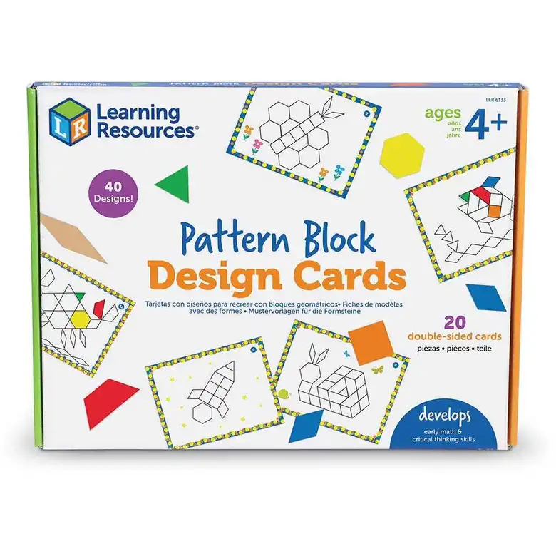 Творчески комплект шаблони,Learning Resources,LER 6133