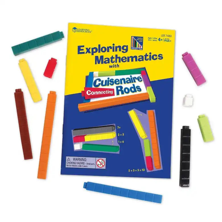 Комплект блокчета за смятане и свързване + сортери, Learning Resources,LER 7481