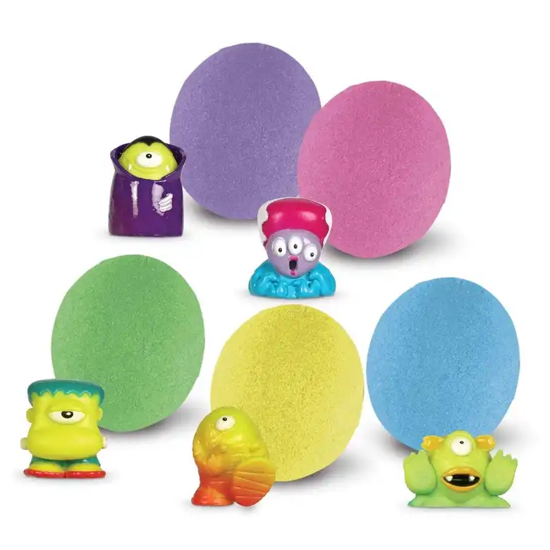 Комплект фигурки Monsterglows 5 бр.,Learning Resources,LER 3833