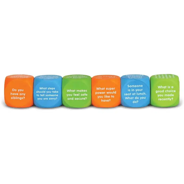 Зарове кубчета от мека пяна, Learning Resources, LER 6369