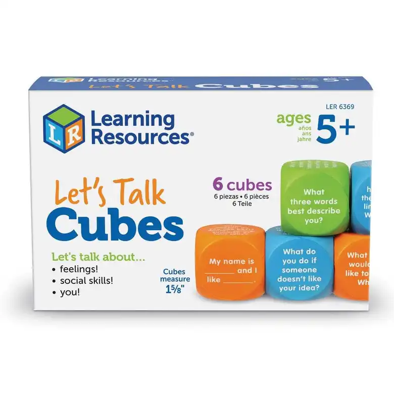 Зарове кубчета от мека пяна, Learning Resources, LER 6369