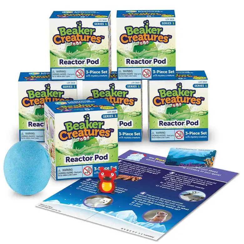 Творческа игра Beaker Creatures 6 бр.,Educational insights,LER 3824