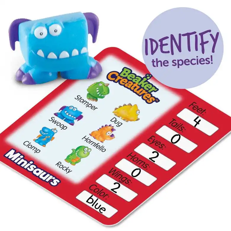 Творческа игра Beaker Creatures 6 бр.,Educational insights,LER 3824
