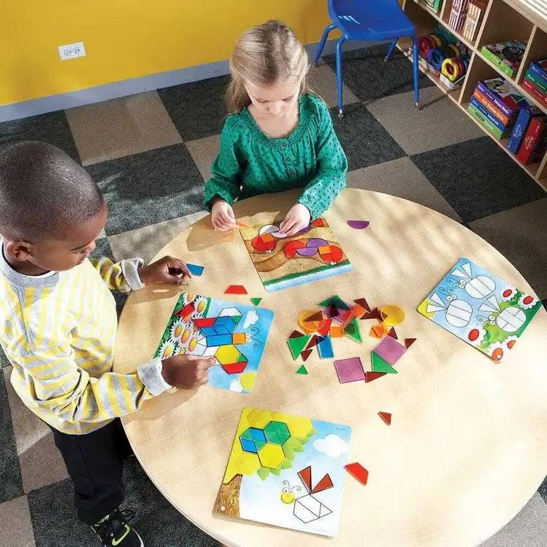 Творчески комлект геометрични фигури,Learning Resources,LER 1762