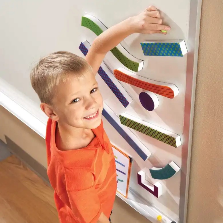 Образователна игра Tumble Trax® Magnetic Marble Run Магнитен пинбол,Learning Resources,LER 2821