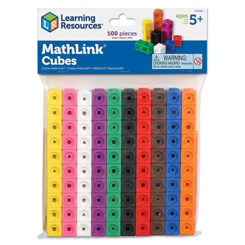 Кубчета за свързване 100 бр.,Learning Resources,LER 4285