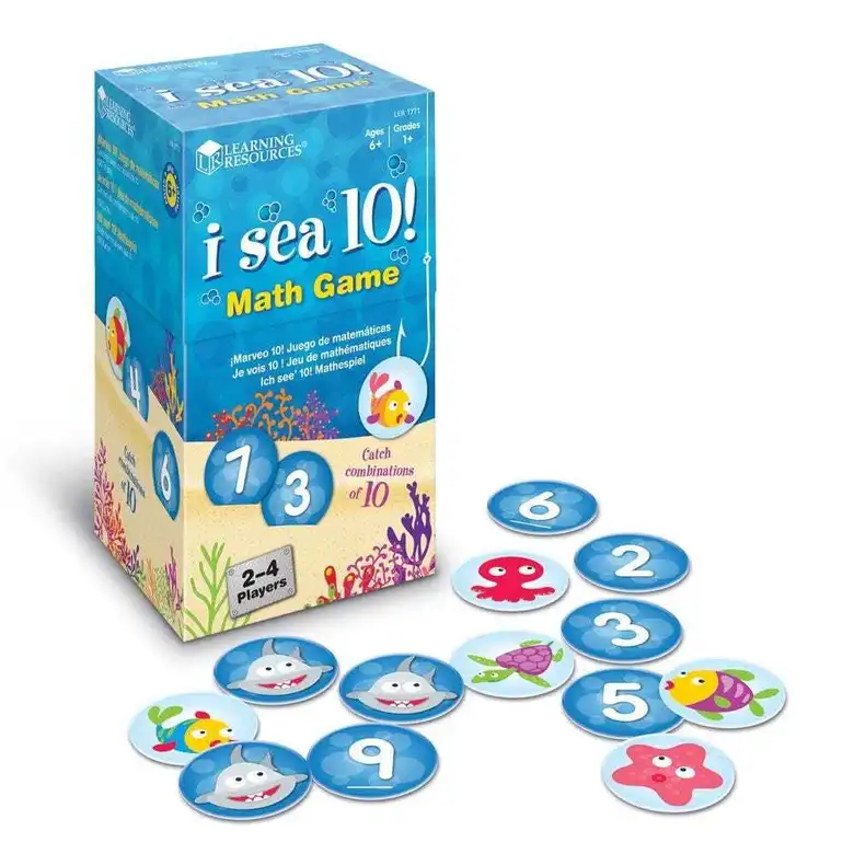 Математическа игра I sea ten, Learning Resources, LER 1771
