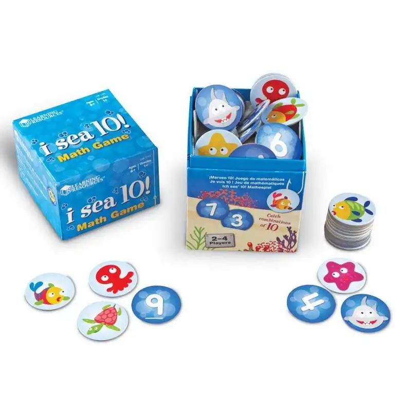 Математическа игра I sea ten, Learning Resources, LER 1771
