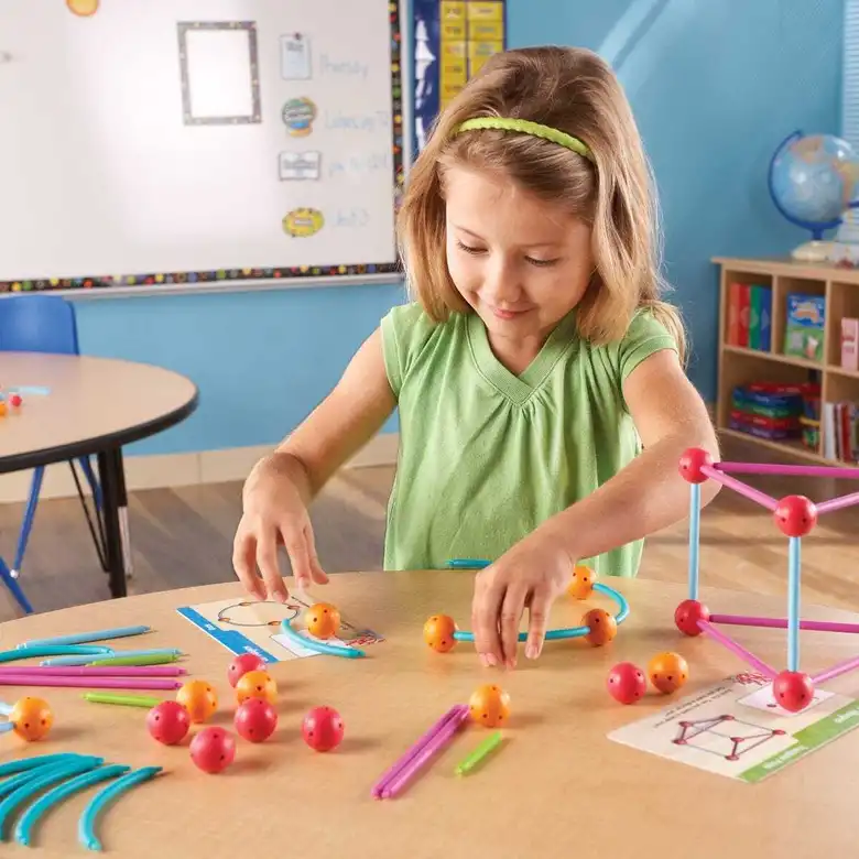 Потопете се във формите! Геометричен конструктор, Learning resources LER 1773