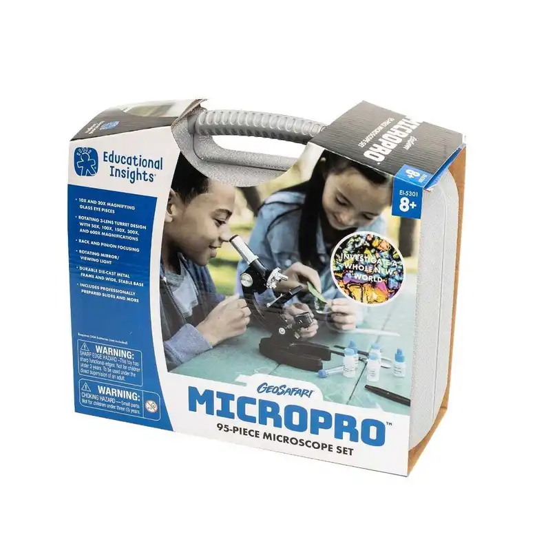 GeoSafari Микроскоп от 95 части,Educational Insights, EI-5301