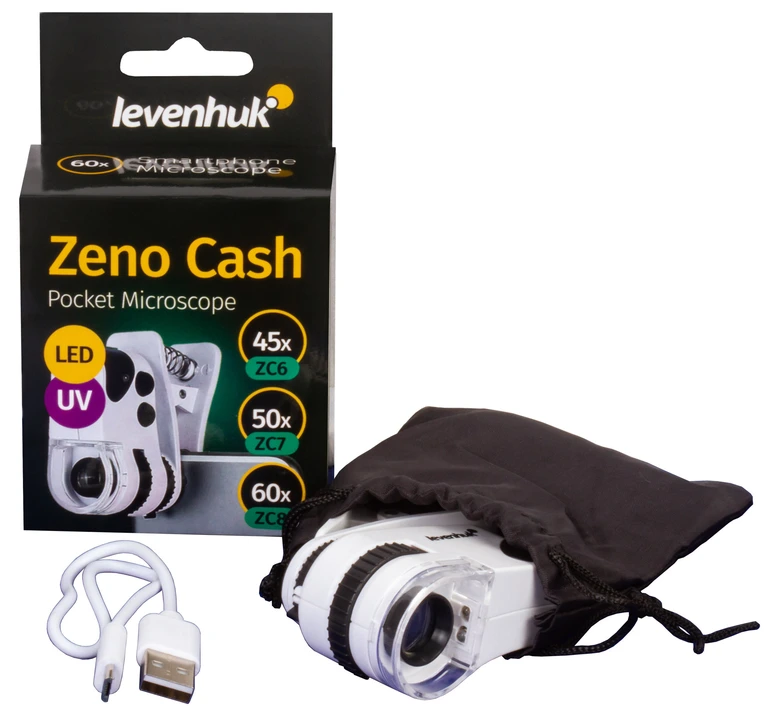 Джобен микроскоп Levenhuk Zeno Cash ZC6