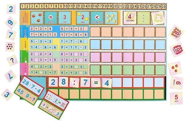 Картон. игра Детски свят МАТЕМАТИКА ДЕЦА 
