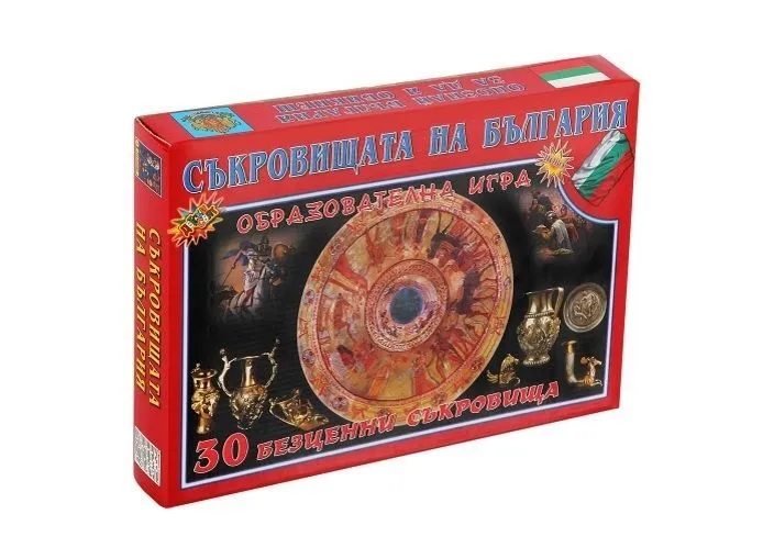 Картон. игра Детски свят Съкровища България