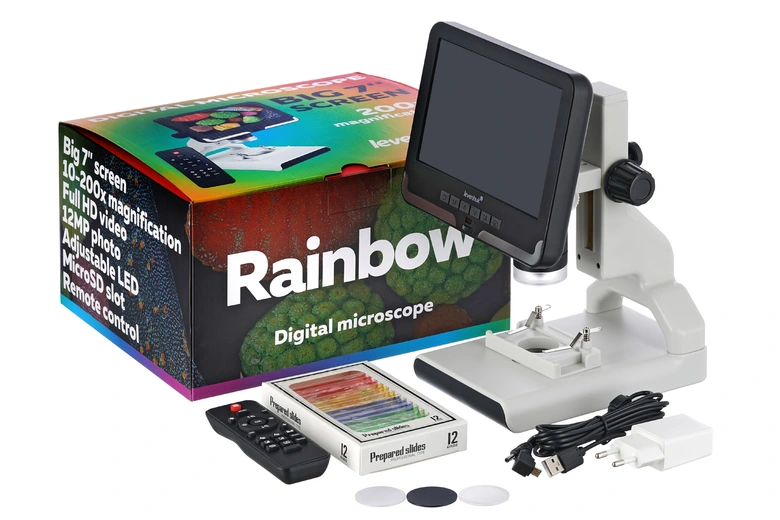 Цифров микроскоп Levenhuk Rainbow DM700 LCD