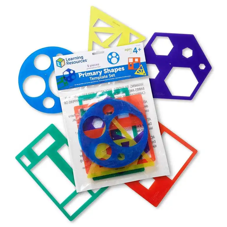 Геометрични фигури шаблони,Learning Resources,LER 5440