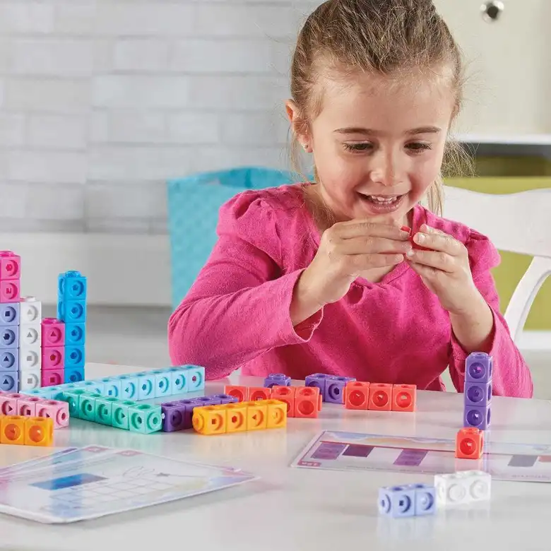 MathLink® Cubes Комплект за ранни математически дейности - Fantasticals