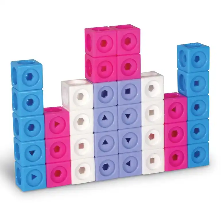 MathLink® Cubes Комплект за ранни математически дейности - Fantasticals