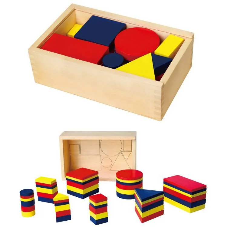 Логически блокове Денеш от Viga toys