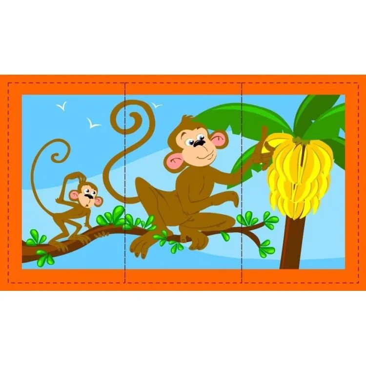 Clever Book - Карти-пъзел: Бебета животни
