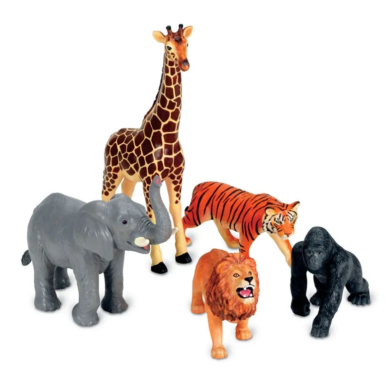 JUMBO Животни от джунглата Learning Resources, LER 0693