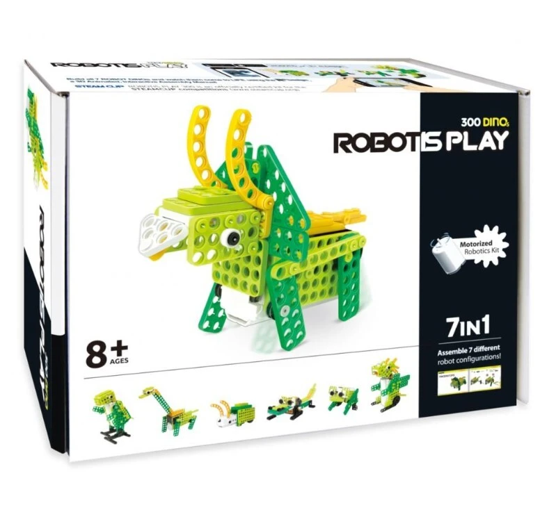 КОМПЛЕКТ ЗА РОБОТИКА ROBOTIS PLAY 300 DINOS