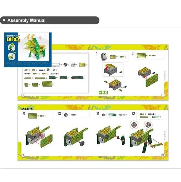 КОМПЛЕКТ ЗА РОБОТИКА ROBOTIS PLAY 300 DINOS