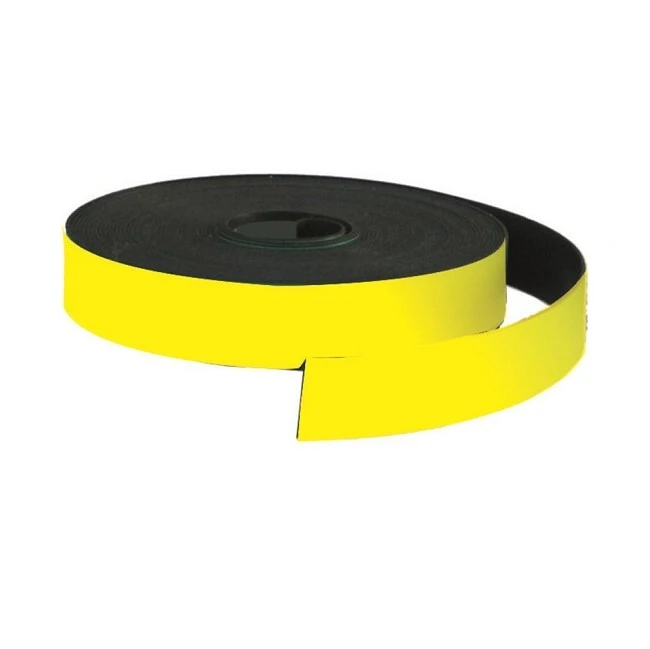Магнитна лента Bi-Office 10 mm x 5 m Жълт