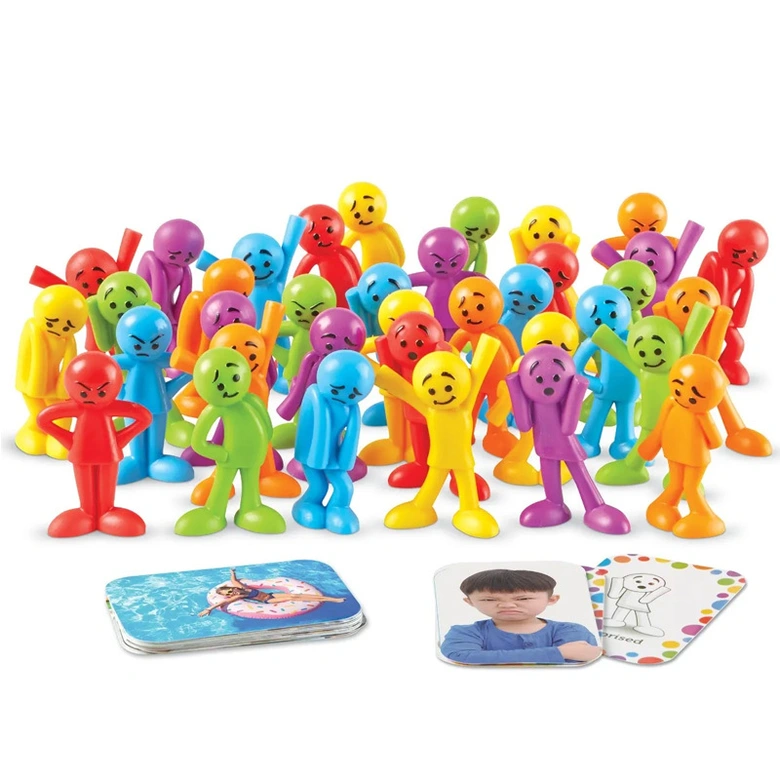Комплект броилки и карти Всичко за мен, чувства, Learning Resources LER 3368