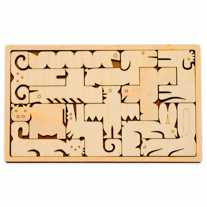 Игра Главоблъсканица Животни Munda Mundi, от дърво