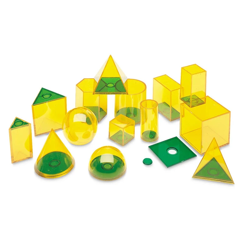 Релационни 3D геометрични фигури - GeoSolids, Learning Resources,LSP 0918-UK