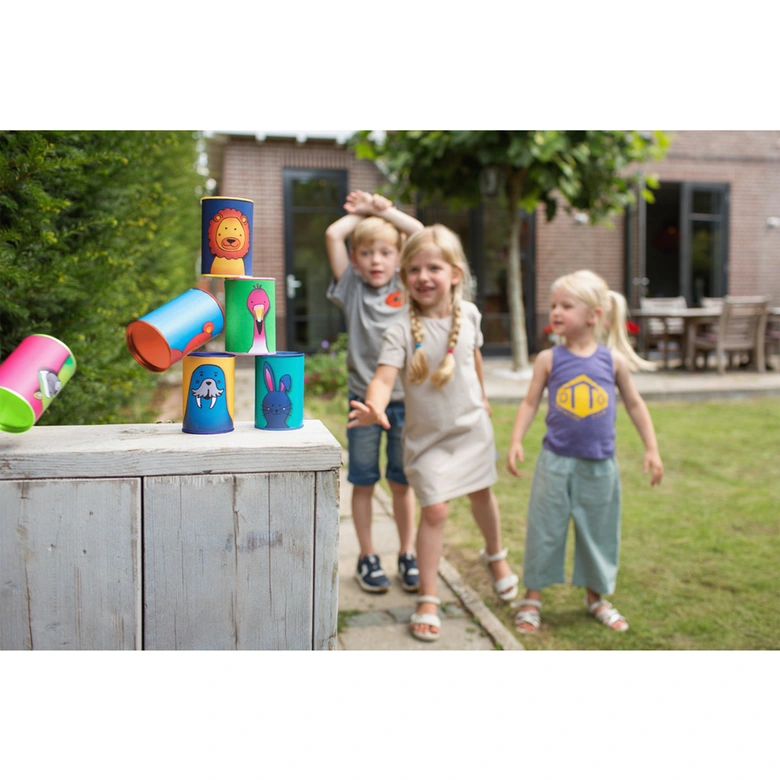 Събори кенчето с животни - BS toys игри, GA362