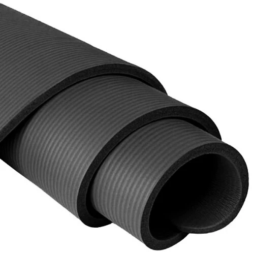 Постелка за гимнастика MAXIMA, 180x62x1.6 см, NBR, Черна