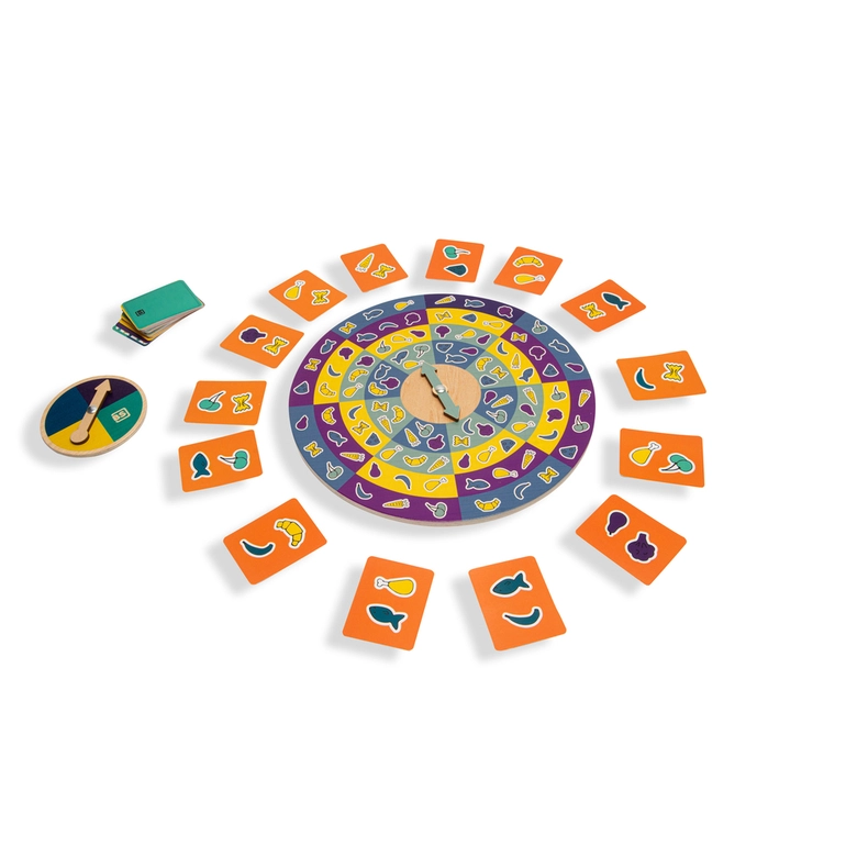 Детска настолна игра за детективи - Dinner Spinner