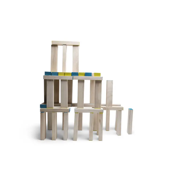 Гигантска дървена дженга за игра - BS Toys
