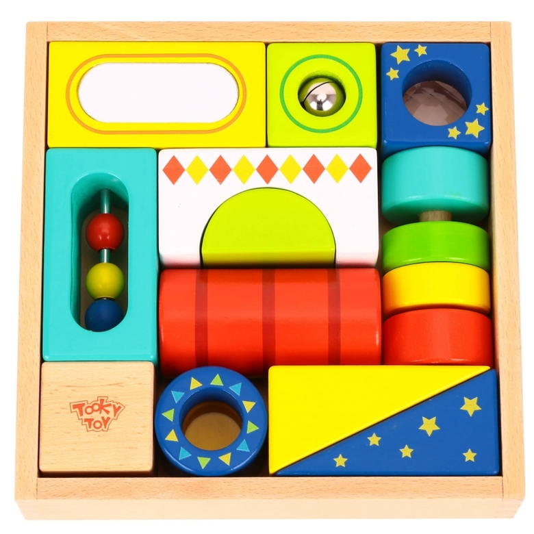 Дървени музикални блокчета от Tooky toy